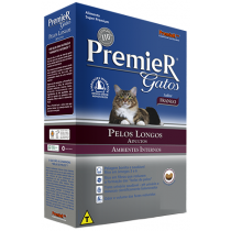 Premier Gatos Adultos Pelos Longos Frango - 0,5 kg